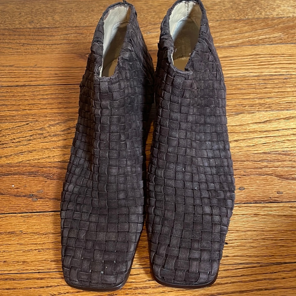 Chocolate brown Unisa booties size 37